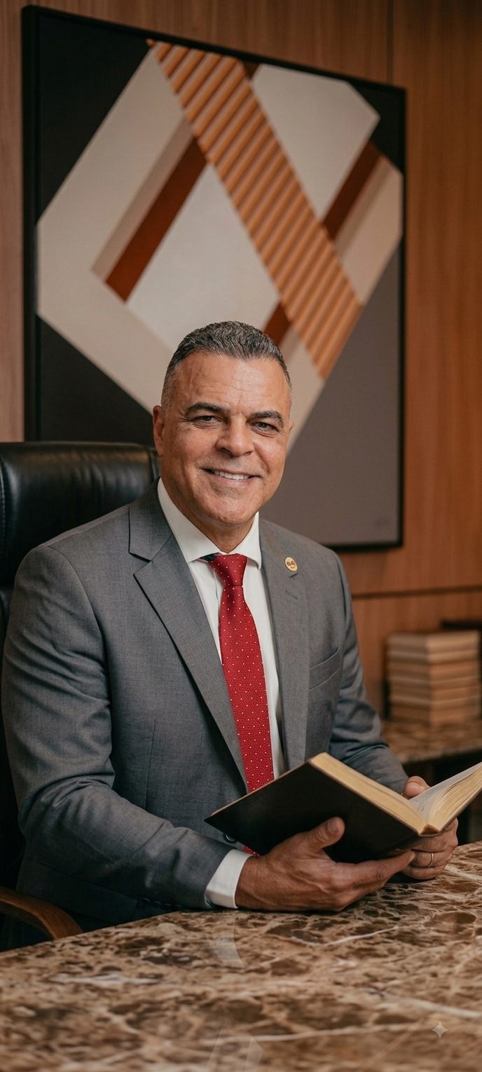 Dr. Júlio Rocha no escritório
